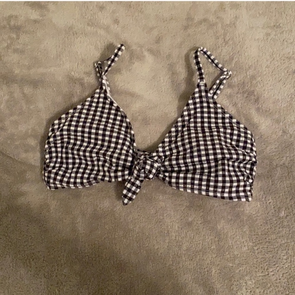 Target Gingham Bikini Top